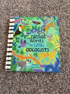New Animal Words for Little Zoologists board book Zoo